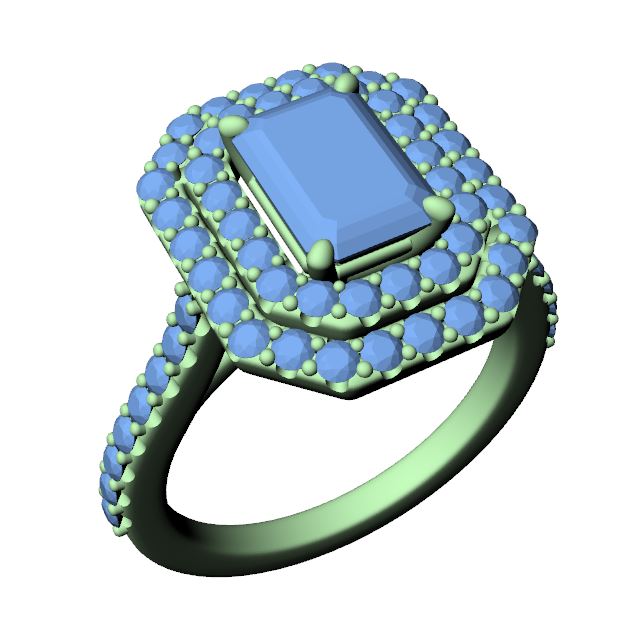 Jewelry CAD Designing and Rendering